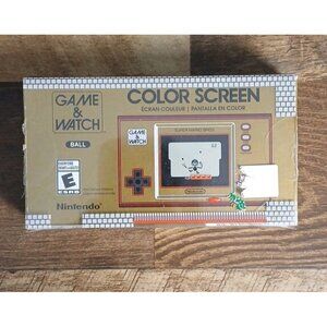 Nintendo Game & Watch: Super Mario Bros. Handheld Console - Tested & Working